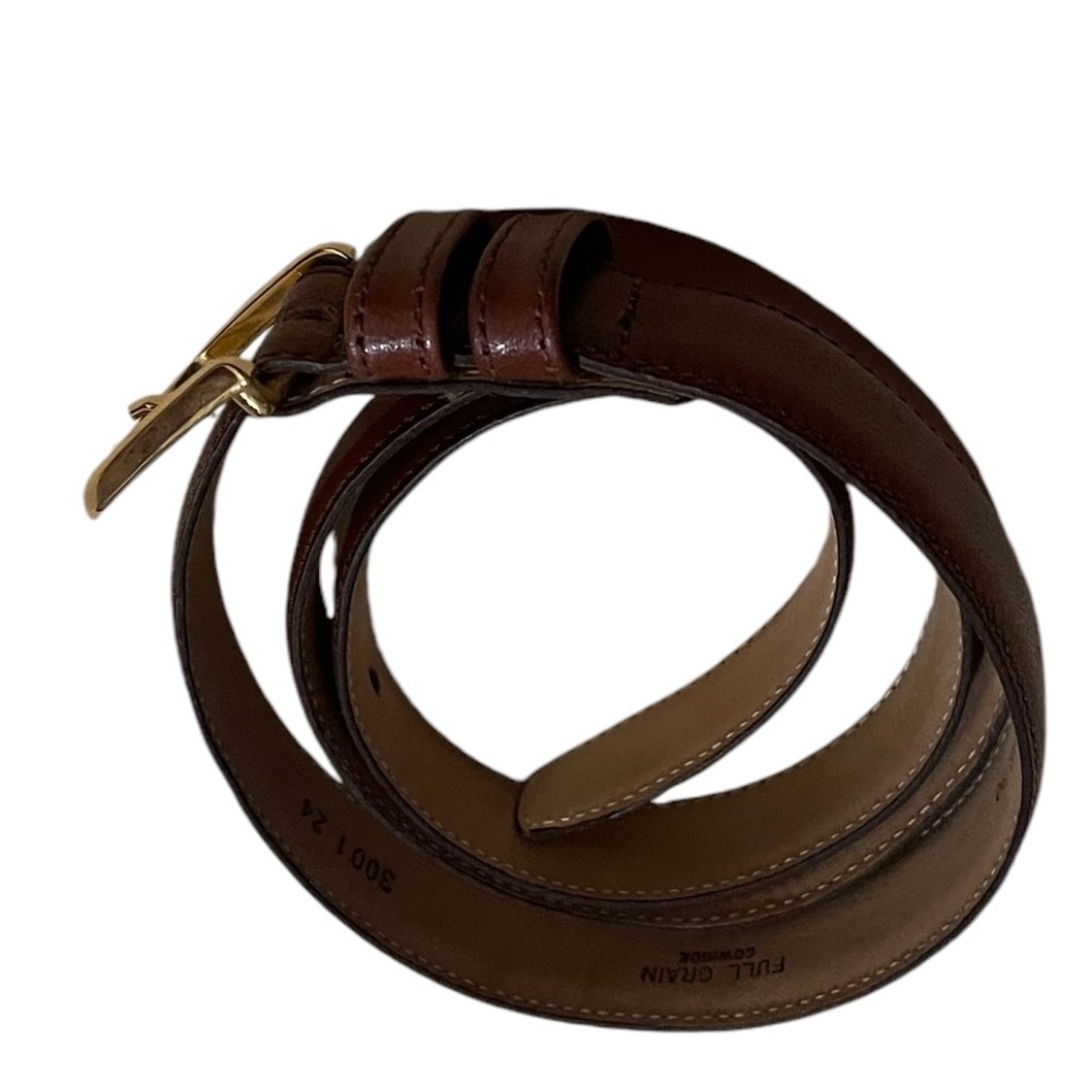 Unbranded Full Grain Cowhide Unisex Leather Belt